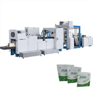 Nový stroj na výrobu papírových sáčků od lepidla